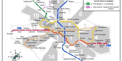 نقشه metrorex 